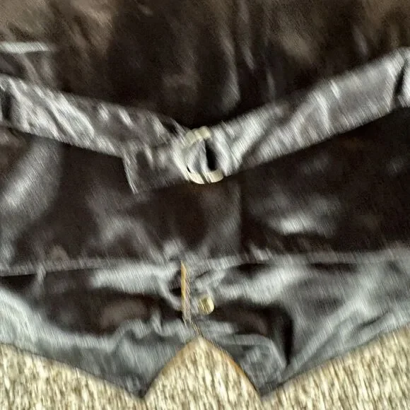 Scully Vest Suede Leather Men Large Tan Western Bourbon Snap Front New With Tags - Picture 13 of 16